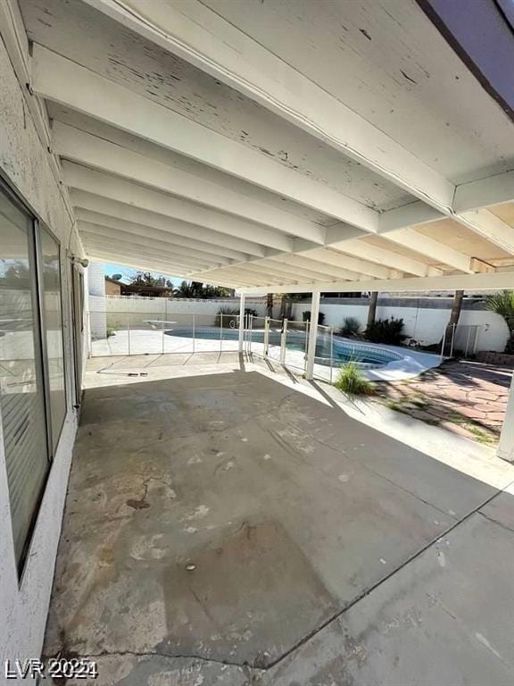 5243 Sunnywood Dr, Las Vegas, NV 89120 - fenced backyard with a patio
