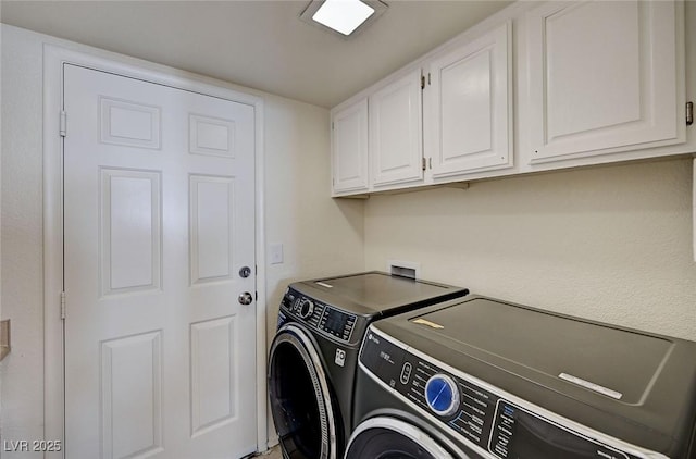 2917 Broken Willow Cir, Las Vegas, NV 89117 - laundry room featuring washer and clothes dryer and cabinet space