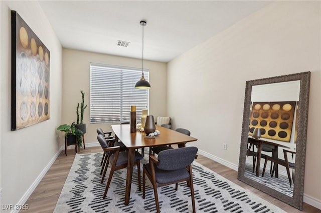 11707 Longworth Rd, Las Vegas, NV 89135 - dining space with wood finished floors and baseboards