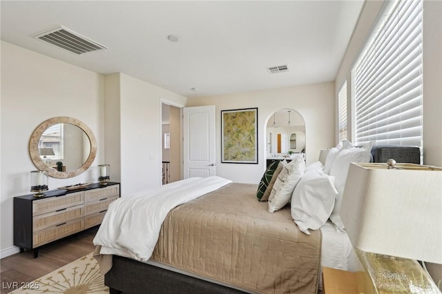 11707 Longworth Rd, Las Vegas, NV 89135 - bedroom with wood finished floors