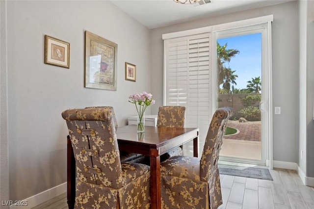 2425 Sturrock Dr, Henderson, NV 89044 - dining area featuring baseboards