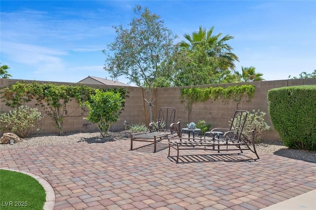 2425 Sturrock Dr, Henderson, NV 89044 - fenced backyard featuring a patio