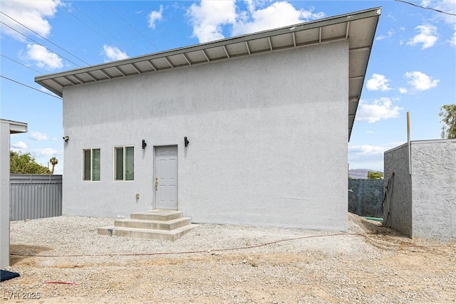 320 W Van Buren Ave, Las Vegas, NV 89106 - back of house with stucco siding