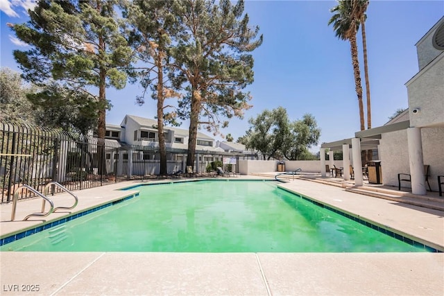 5516 Orchard Ln Unit 0, Las Vegas, NV 89110 - community pool featuring a patio area and a residential view
