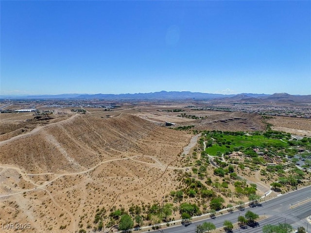 7715 Peaceful Trellis Dr, Las Vegas, NV 89179 - overview of rural landscape featuring a mountain backdrop and a desert landscape