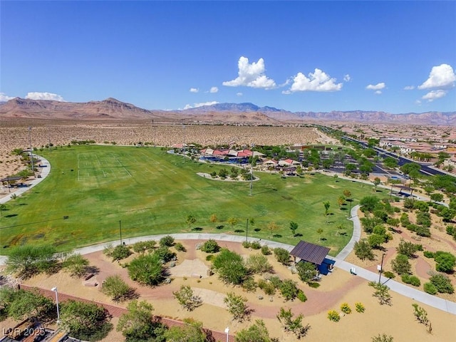 7715 Peaceful Trellis Dr, Las Vegas, NV 89179 - bird's eye view of mountains