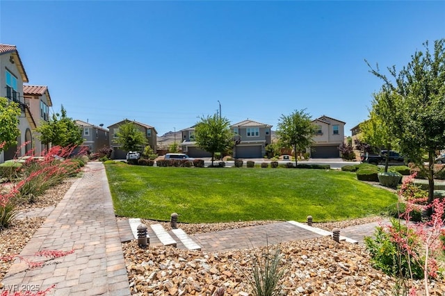 2870 Turnstone Ridge St, Henderson, NV 89044 - view of grassy yard featuring a residential view