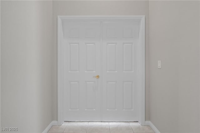 2158 Shubert Ave, Henderson, NV 89052 - corridor featuring baseboards and light tile patterned floors