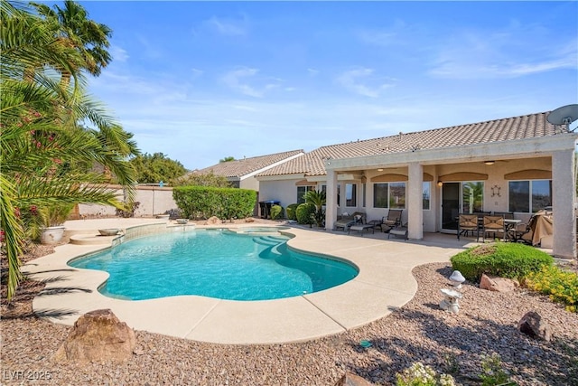 2158 Shubert Ave, Henderson, NV 89052 - view of pool with a patio area