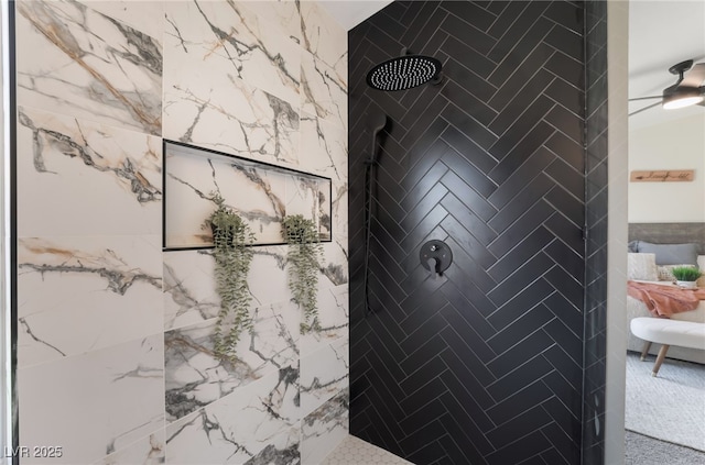 9705 Standard Ave, Las Vegas, NV 89129 - ensuite bathroom featuring tiled shower