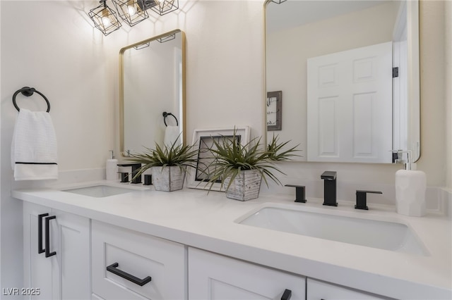 9705 Standard Ave, Las Vegas, NV 89129 - bathroom featuring double vanity
