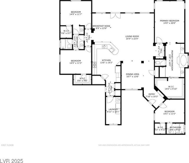 5120 Mirage Garden St, Las Vegas, NV 89130 - floor plan / room layout