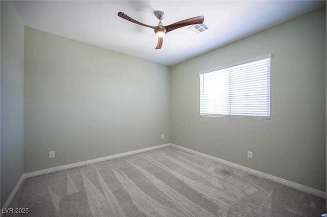 871 Aurelie Ridge St, Henderson, NV 89011 - carpeted spare room with a ceiling fan and baseboards