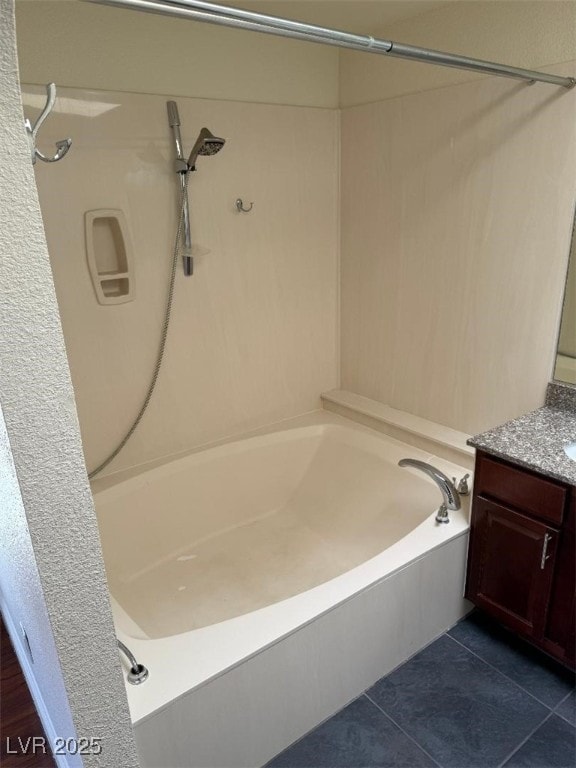 2212 Sunfish Dr Unit D, Henderson, NV 89014 - full bath featuring vanity, tile patterned floors, and tub / shower combination