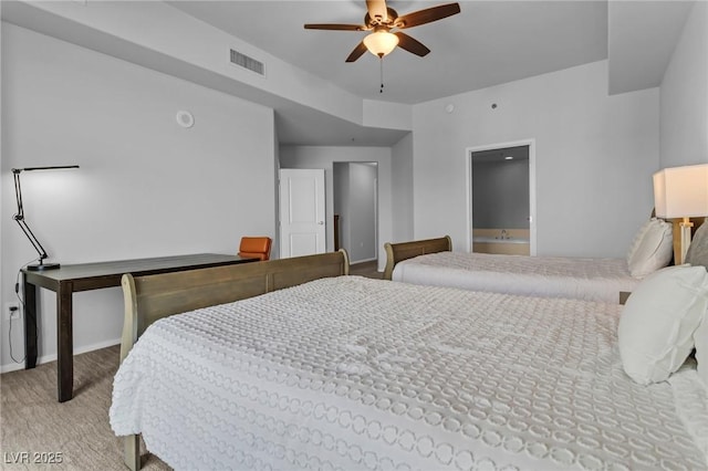8255 Las Vegas Blvd Unit 719, Las Vegas, NV 89123 - carpeted bedroom featuring baseboards and a ceiling fan