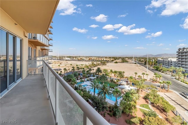 8255 Las Vegas Blvd Unit 719, Las Vegas, NV 89123 - balcony featuring a mountain view