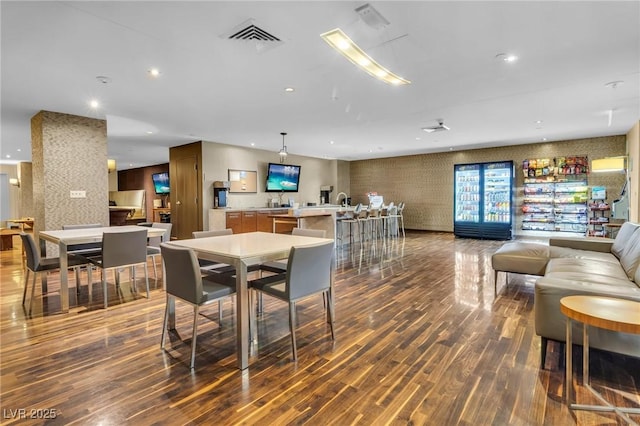 8255 Las Vegas Blvd Unit 719, Las Vegas, NV 89123 - dining space featuring wood finished floors and recessed lighting