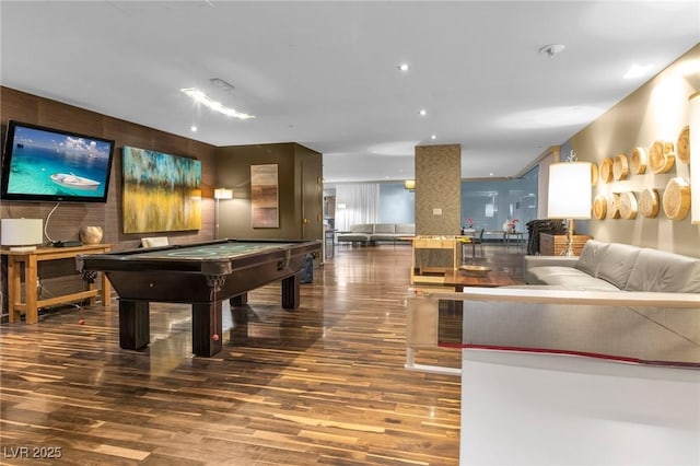 8255 Las Vegas Blvd Unit 719, Las Vegas, NV 89123 - playroom with wood finished floors and pool table