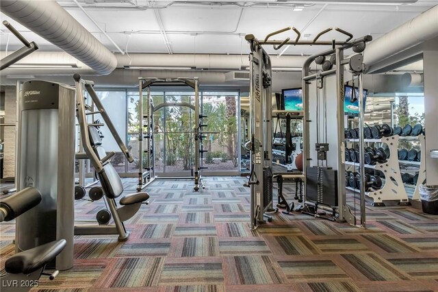 8255 Las Vegas Blvd Unit 719, Las Vegas, NV 89123 - exercise room featuring carpet flooring