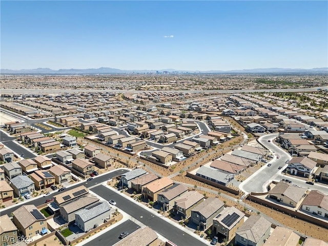 1885 Vass Springs Pl, North Las Vegas, NV 89084 - view of property location with nearby suburban area and a mountainous background