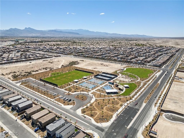 1885 Vass Springs Pl, North Las Vegas, NV 89084 - aerial view of mountains