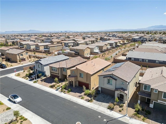 1885 Vass Springs Pl, North Las Vegas, NV 89084 - aerial perspective of suburban area featuring mountains