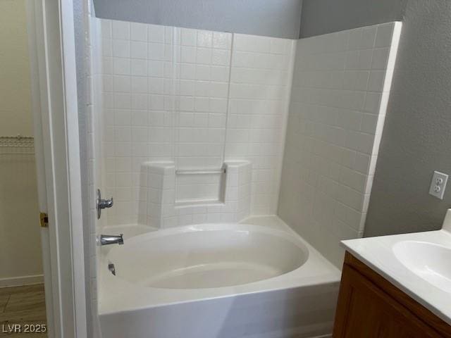 6170 E Sahara Ave Unit 1012, Las Vegas, NV 89142 - full bath with vanity and shower / bath combination
