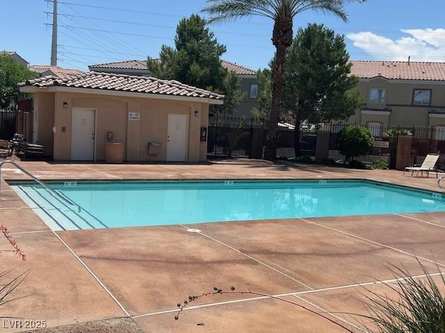 6170 E Sahara Ave Unit 1012, Las Vegas, NV 89142 - community pool featuring a patio area