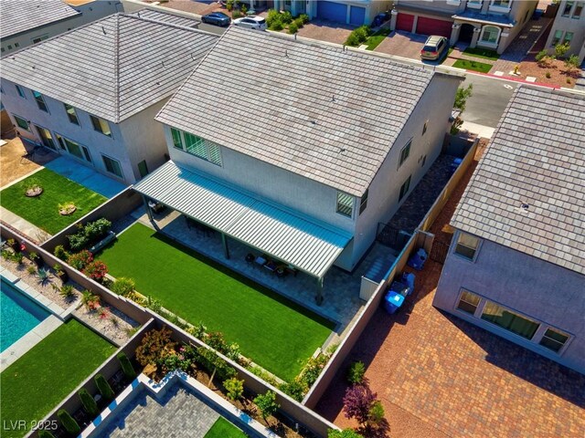 7260 Grace Estate Ave, Las Vegas, NV 89113 - aerial view of property and surrounding area
