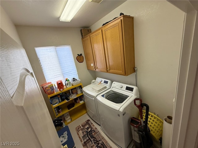 6351 Davidson Ct, Las Vegas, NV 89110 - washroom featuring washer and clothes dryer and cabinet space