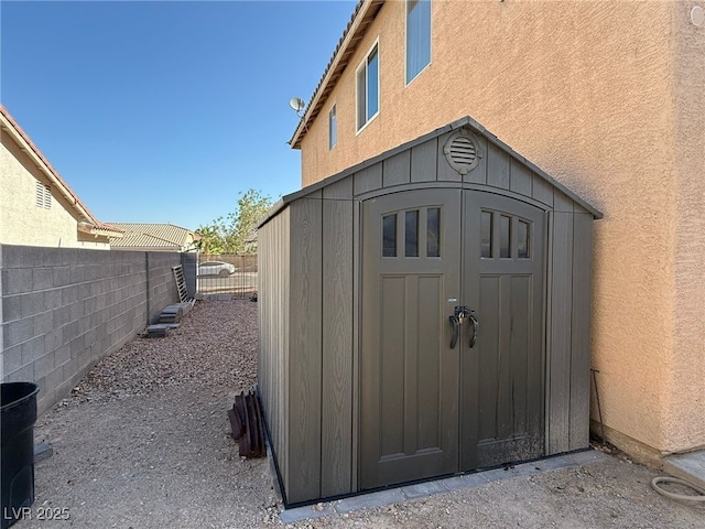 6351 Davidson Ct, Las Vegas, NV 89110 - view of shed