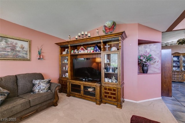 1017 Guided Dancer Ave, Henderson, NV 89015 - living area with carpet and baseboards