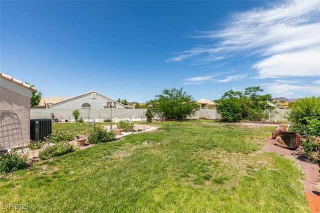 1017 Guided Dancer Ave, Henderson, NV 89015 - view of yard featuring central AC