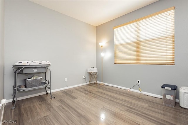 561 Fork Mesa Ct, Henderson, NV 89015 - misc room featuring wood finished floors and baseboards