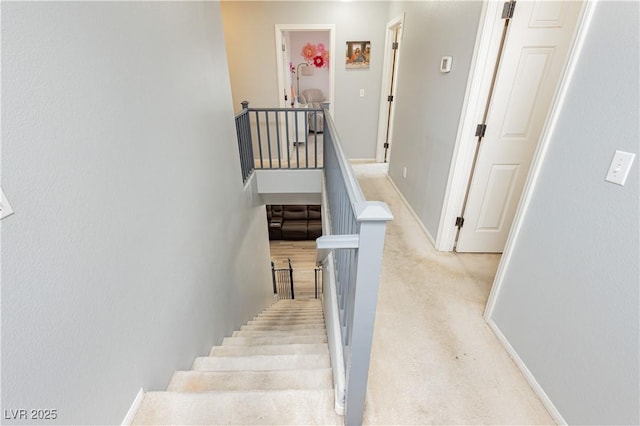 561 Fork Mesa Ct, Henderson, NV 89015 - stairway featuring carpet floors