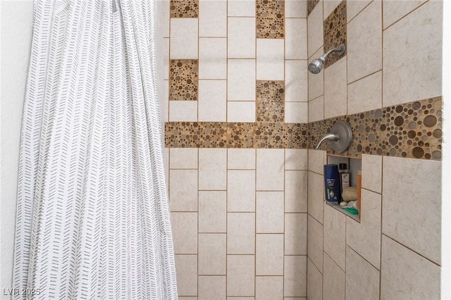 6608 Burgundy Way, Las Vegas, NV 89107 - bathroom view of tiled shower