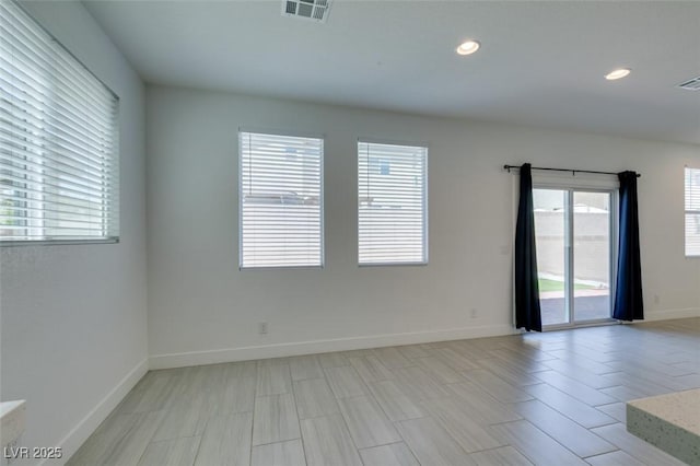 4633 Fragrant St, North Las Vegas, NV 89031 - unfurnished room featuring baseboards and recessed lighting
