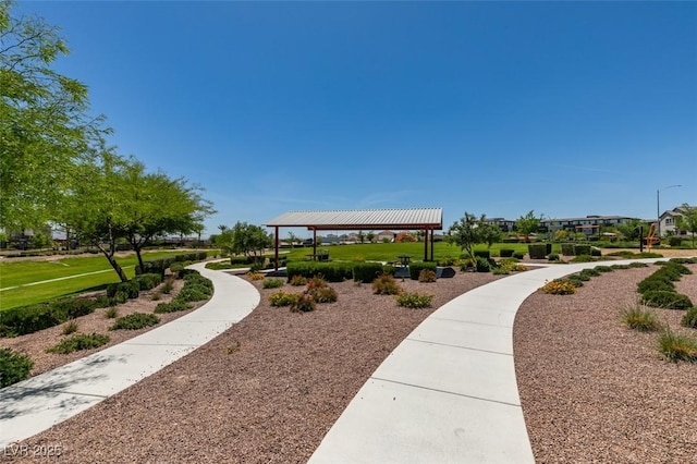 4633 Fragrant St, North Las Vegas, NV 89031 - view of home's community with a gazebo