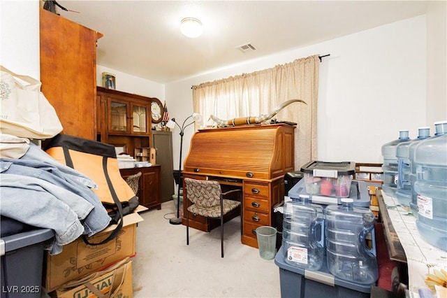 2251 Bridger St, Pahrump, NV 89048 - office area featuring light carpet