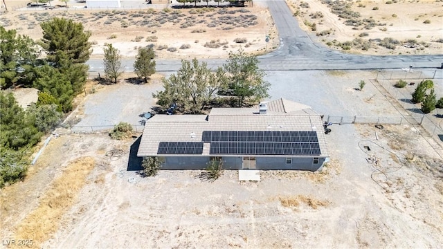 2251 Bridger St, Pahrump, NV 89048 - view from above of property featuring a desert landscape