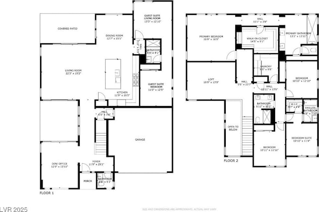 10297 Sierra Skye Ave, Las Vegas, NV 89166 - property floor plan