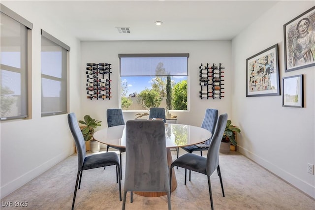 10297 Sierra Skye Ave, Las Vegas, NV 89166 - carpeted dining space featuring baseboards and recessed lighting