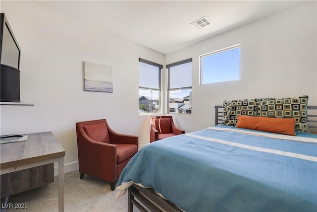 10297 Sierra Skye Ave, Las Vegas, NV 89166 - bedroom featuring carpet flooring, multiple windows, and baseboards