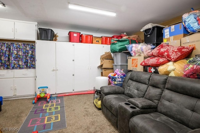 8884 Perfect Diamond Ct, Las Vegas, NV 89129 - rec room with carpet flooring