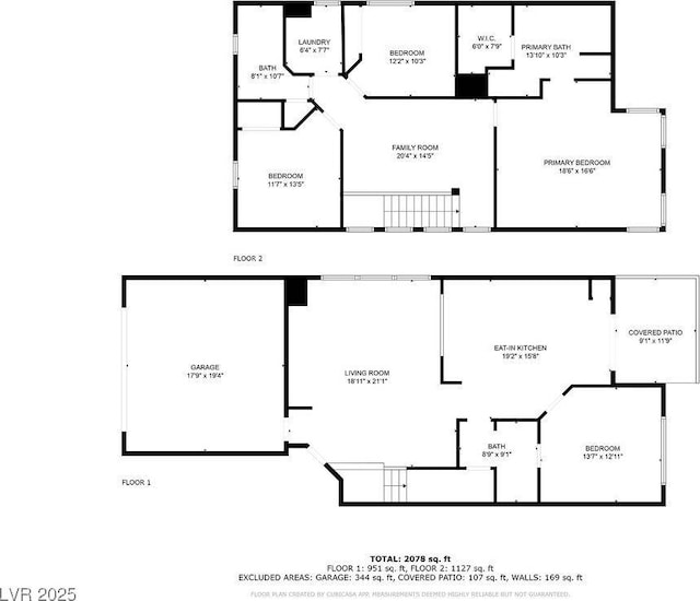 8884 Perfect Diamond Ct, Las Vegas, NV 89129 - home floor plan