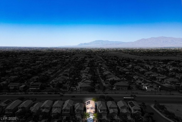 8884 Perfect Diamond Ct, Las Vegas, NV 89129 - drone / aerial view of a mountain backdrop