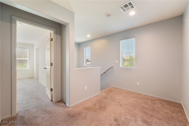 4610 Lime Straight Dr, Las Vegas, NV 89115 - carpeted empty room with baseboards and recessed lighting