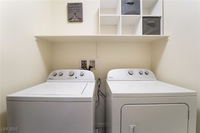 4610 Lime Straight Dr, Las Vegas, NV 89115 - laundry room with washer and clothes dryer