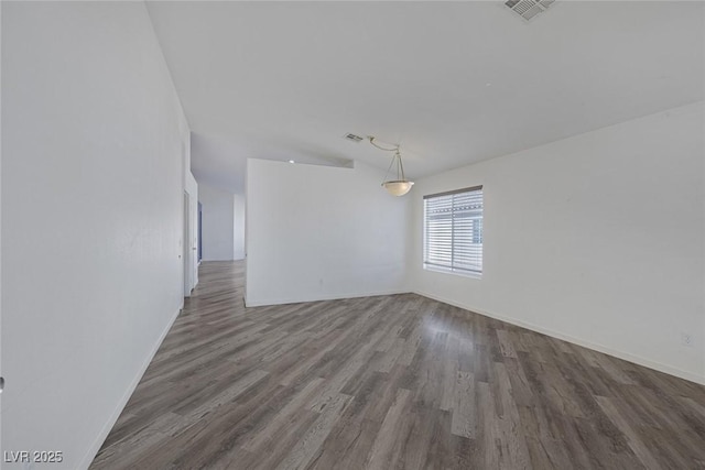 2410 Morocco Ave, North Las Vegas, NV 89031 - unfurnished room with wood finished floors and baseboards