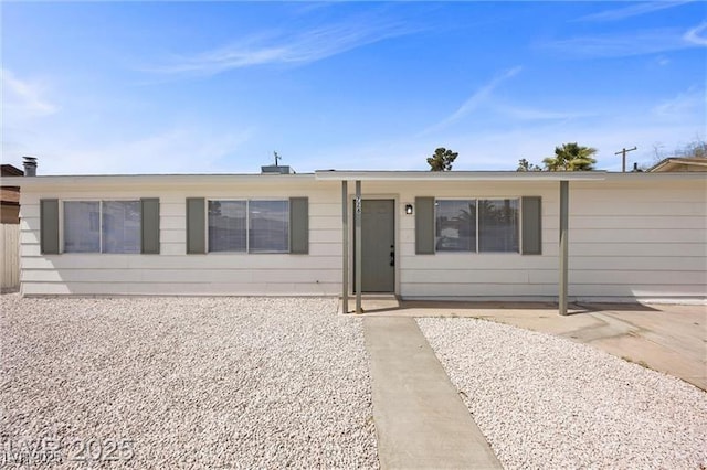 728 Carpenter Dr, Las Vegas, NV 89107 - view of single story home